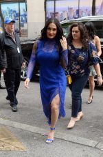 NIKKI and BRIE BELLA Arrives at NBS Studios in New York 05/16/2018