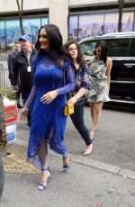 NIKKI and BRIE BELLA Arrives at NBS Studios in New York 05/16/2018