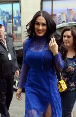 NIKKI and BRIE BELLA Arrives at NBS Studios in New York 05/16/2018