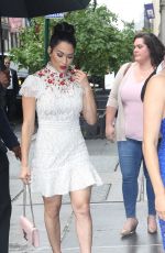 NIKKI and BRIE BELLA Arrives at The Chew in New York 05/17/2018