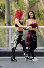 NIKKI and BRIE BELLA, NATALYA NEIDHART and SHARNA BURGESS Out in Miami Beach 05/30/2018