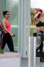 NIKKI and BRIE BELLA, NATALYA NEIDHART and SHARNA BURGESS Out in Miami Beach 05/30/2018