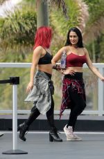 NIKKI and BRIE BELLA, NATALYA NEIDHART and SHARNA BURGESS Out in Miami Beach 05/30/2018