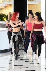 NIKKI and BRIE BELLA, NATALYA NEIDHART and SHARNA BURGESS Out in Miami Beach 05/30/2018