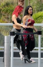 NIKKI and BRIE BELLA, NATALYA NEIDHART and SHARNA BURGESS Out in Miami Beach 05/30/2018
