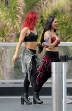NIKKI and BRIE BELLA, NATALYA NEIDHART and SHARNA BURGESS Out in Miami Beach 05/30/2018