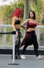 NIKKI and BRIE BELLA, NATALYA NEIDHART and SHARNA BURGESS Out in Miami Beach 05/30/2018