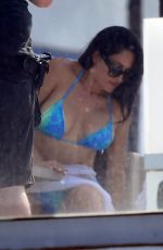 NIKKI BELLA in Bikini on the Set of Total Divas at a Pool in Miami 05/30/2018