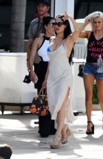NIKKI BELLA in Bikini on the Set of Total Divas at a Pool in Miami 05/30/2018