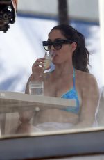 NIKKI BELLA in Bikini on the Set of Total Divas at a Pool in Miami 05/30/2018