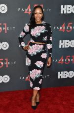 NIKKI M. JAMES at Fahrenheit 451 Premiere in New York 05/08/2018