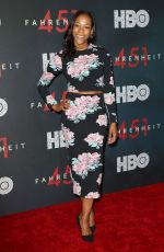 NIKKI M. JAMES at Fahrenheit 451 Premiere in New York 05/08/2018