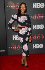 NIKKI M. JAMES at Fahrenheit 451 Premiere in New York 05/08/2018