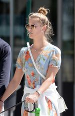 NINA AGDAL and Jack Brinkley Out with Their Dog in New York 05/21/2018