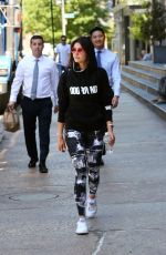 NINA DOBREV Leaves a Gym in New York 05/24/2018