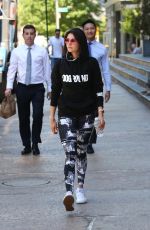NINA DOBREV Leaves a Gym in New York 05/24/2018
