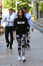 NINA DOBREV Leaves a Gym in New York 05/24/2018