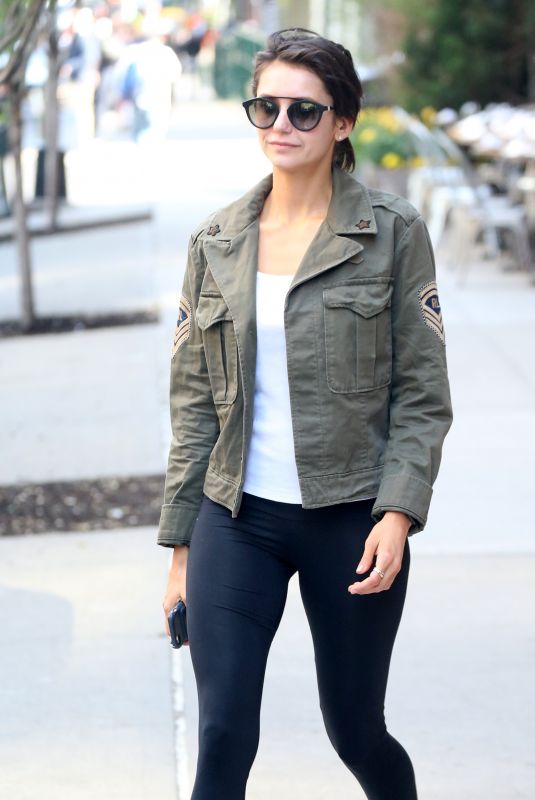 NINA DOBREV Out in New York 05/10/2018