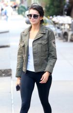 NINA DOBREV Out in New York 05/10/2018