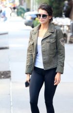 NINA DOBREV Out in New York 05/10/2018