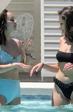 OLIVIA CULPO and CARA SANTANA in Bikini at a Resort in Palm Springs 05/02/2018