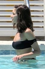OLIVIA CULPO and CARA SANTANA in Bikini at a Resort in Palm Springs 05/02/2018
