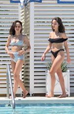 OLIVIA CULPO and CARA SANTANA in Bikini at a Resort in Palm Springs 05/02/2018