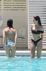 OLIVIA CULPO and CARA SANTANA in Bikini at a Resort in Palm Springs 05/02/2018