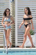 OLIVIA CULPO and CARA SANTANA in Bikini at a Resort in Palm Springs 05/02/2018