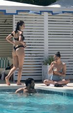 OLIVIA CULPO and CARA SANTANA in Bikini at a Resort in Palm Springs 05/02/2018