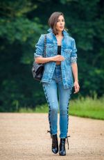 OLIVIA CULPO in Double Denim Out in London 05/31/2018
