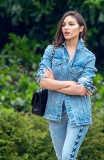 OLIVIA CULPO in Double Denim Out in London 05/31/2018
