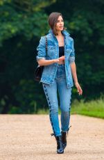 OLIVIA CULPO in Double Denim Out in London 05/31/2018