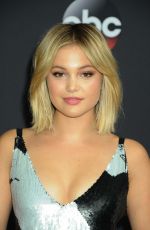 OLIVIA HOLT at Disney/ABC/Freeform Upfront in New York 05/15/2018