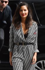 OLIVIA MUNN Arrives at Good Morning America in New York 05/23/2018