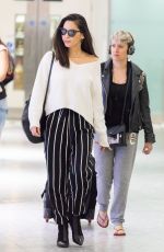 OLIVIA MUNN at Heathrow Airport in London 05/09/2018