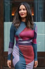 OLIVIA MUNN Leaves Her Hotel in New York 05/21/2018