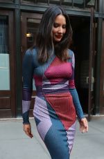 OLIVIA MUNN Leaves Her Hotel in New York 05/21/2018