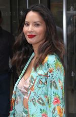 OLIVIA MUNN Leaves SiriusXM Studios in New York 05/23/2018