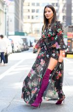 OLIVIA MUNN Promotes Her New Show in New York 05/24/2018
