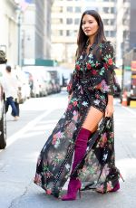 OLIVIA MUNN Promotes Her New Show in New York 05/24/2018