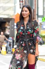 OLIVIA MUNN Promotes Her New Show in New York 05/24/2018