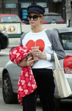PARIS HILTON Out with Her Dog in West Hollywood 05/21/2018