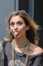 PARIS JACKSON and TJ Jackson Out in Paris 05/25/2018