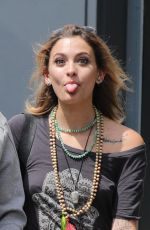 PARIS JACKSON and TJ Jackson Out in Paris 05/25/2018