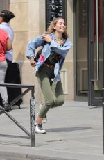 PARIS JACKSON and TJ Jackson Out in Paris 05/25/2018