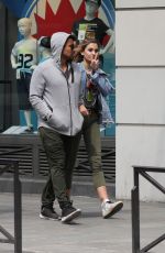 PARIS JACKSON and TJ Jackson Out in Paris 05/25/2018