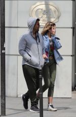 PARIS JACKSON and TJ Jackson Out in Paris 05/25/2018