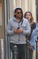 PARIS JACKSON and TJ Jackson Out in Paris 05/25/2018