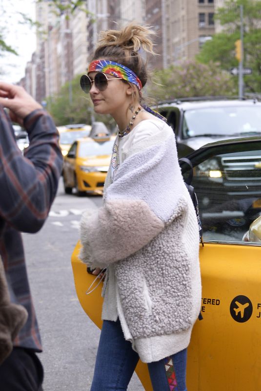 PARIS JACKSON Arrives at Mercer Hotel in New York 05/06/2018
